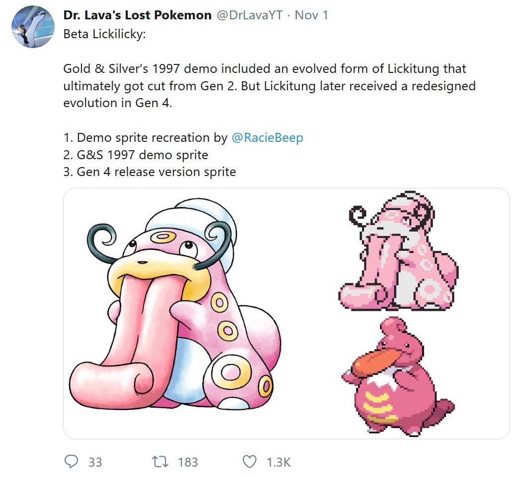 My tweet about a scrapped G&S demo design