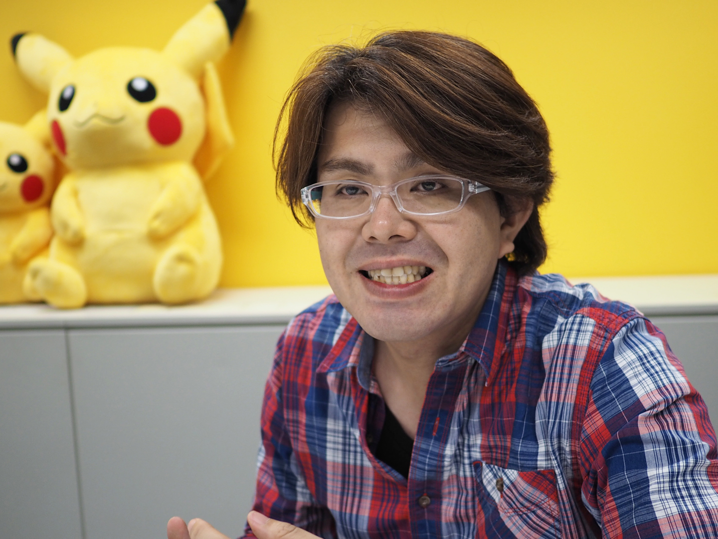 『ソリティ馬』プランニング、サウンドデザイン担当の一之瀬氏。当日、収録場所のアテンド担当者として同席していたが、ここから急遽登場することに。