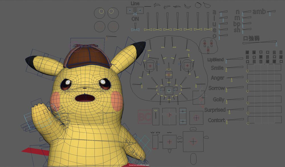 CGWORLD 宝可梦日月 3D 管线技术图 (cgworld_sm_pipeline_A01d.jpg)