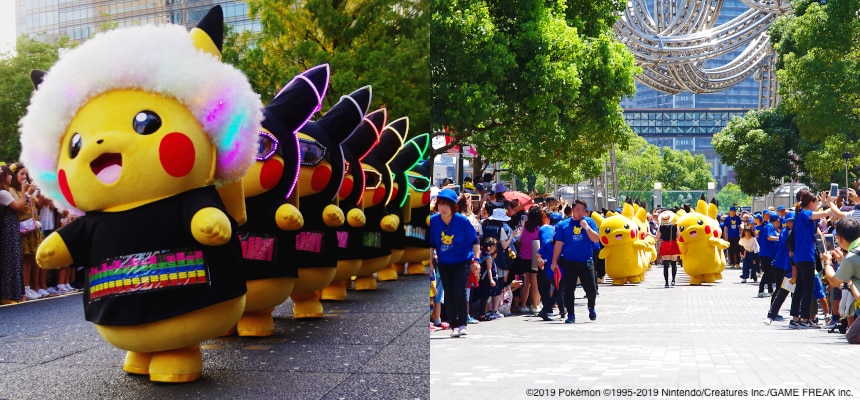 2018年に開催されたイベント「ピカチュウ大量発生チュウ！「SCIENCE IS AMAZING かがくのちからってすげー！」」の様子