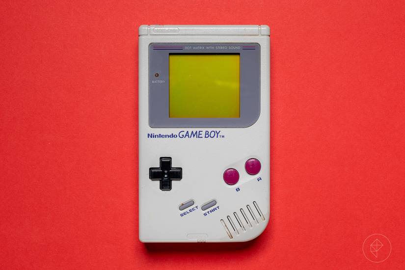 Photo of an original Game Boy