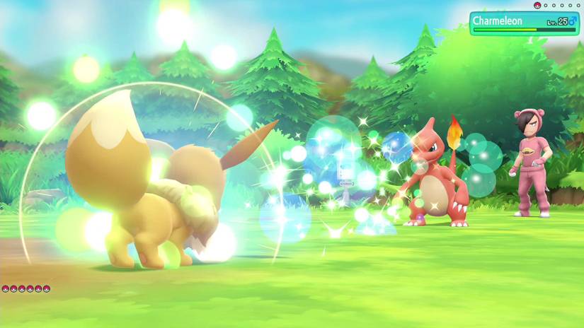 Fighting in Pokémon: Let’s Go, Pikachu! and Let’s Go, Eevee!