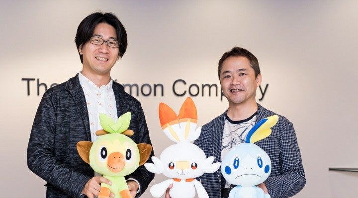 GAME FREAK 增田顺一（左）与 大森滋（右）