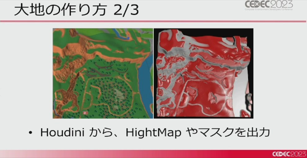 画像ギャラリー No.036のサムネイル画像 / ［CEDEC 2023］「ポケモンSV」はリアルな世界を目指していた。「パルデア地方を描き出す――見た目の仕組みを徹底解説！」レポート