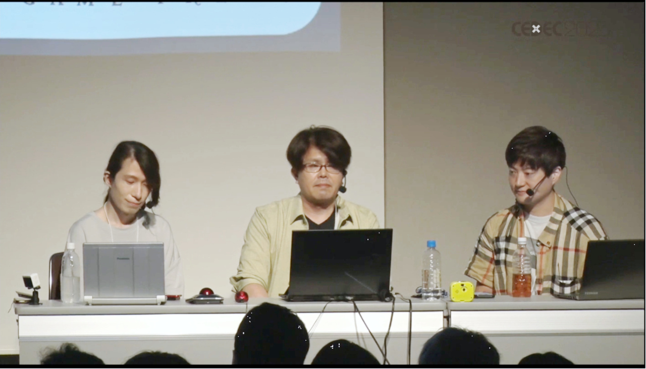 登台演讲者合影