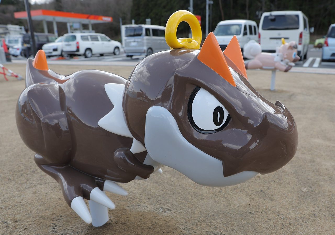 地域の生活に溶け込むポケモンたち「ポケモン公園」